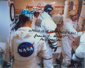 Lot #4509  Apollo 13: Lovell and Wendt - Image 1