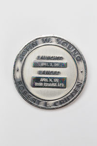 Lot #4621 Edgar Mitchell's STS-1 Unflown Robbins Medal - Image 2