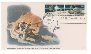 Lot #4548  Apollo 15: Irwin and Worden - Image 1