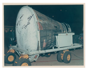 Lot #4125  Gemini 12 Signed Photograph - Image 1