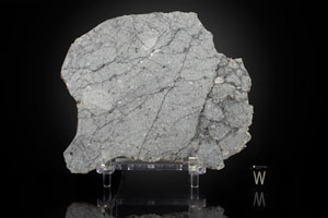 Lot #4001  NWA 8022 Lunar Meteorite Slice