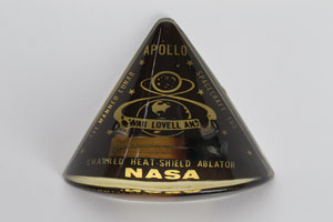 Lot #4273  Apollo 8 Flown Heat Shield Ablator - Image 1
