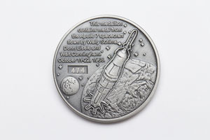 Lot #4440  Apollo 7 Commemorative Coins - Image 4