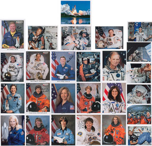 Lot #4674  Space Shuttle Astronauts (26) Signed Photographs - Image 1