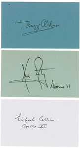 Lot #4316  Apollo 11 Signatures - Image 1