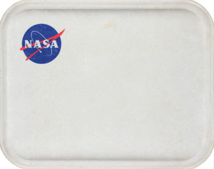 Lot #4700  NASA Lunch Tray