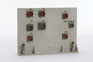 Lot #4647  Space Shuttle Electrical Interface Panel - Image 1