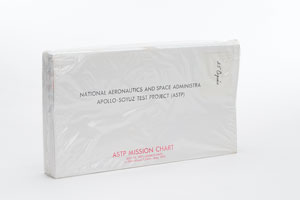 Lot #4610 Packet of (25) ASTP Mission Charts