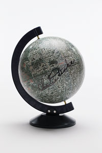 Lot #4564 Charlie Duke Signed Lunar Globe - Image 2