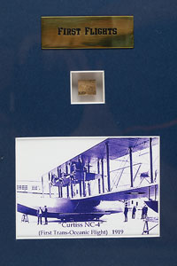 Lot #4356  First Flights Relic Display - Image 4