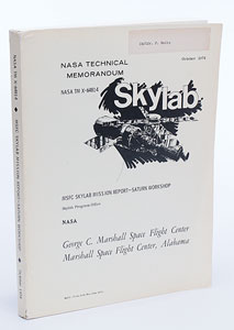 Lot #4606 Paul Weitz's Skylab Mission Report - Image 3
