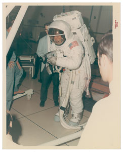 Lot #4485 Neil Armstrong Photograph - Image 1