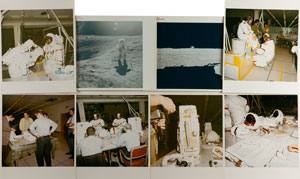 Lot #4561  Apollo 16 Group of (8) Photographs - Image 1