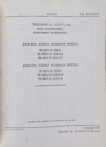 Lot #4036  AGM-28 Hound Dog Missile Guidance System Technical Manual - Image 3