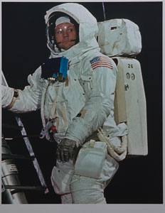 Lot #4310 Neil Armstrong's Apollo A7L Space Suit I/TMG Connector Cover - Image 6
