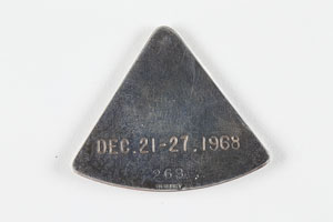 Lot #4278 Ed Gibson's Apollo 8 Flown Robbins Medal - Image 2
