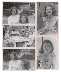 Lot #27 Jacqueline Kennedy Group of (5) Original Candid Photographs
