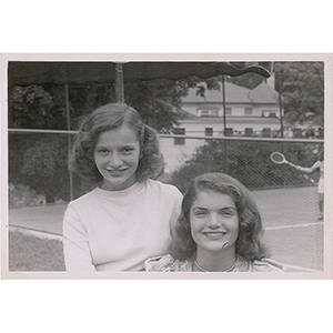 Lot #27 Jacqueline Kennedy Group of (5) Original Candid Photographs - Image 2
