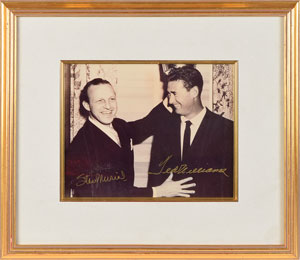 Lot #9346 Ted Williams and Stan Musial