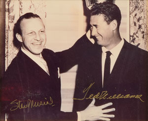 Lot #9346 Ted Williams and Stan Musial - Image 2