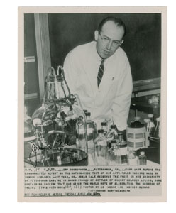Lot #356 Jonas Salk - Image 1