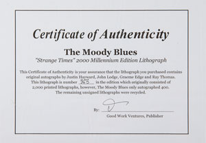 Lot #650  Moody Blues - Image 2