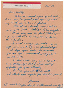 Lot #87 Lee Harvey Oswald Autograph Letter Signed
