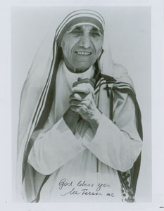 Lot #342  Mother Teresa