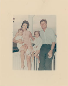 Lot #54 John F. Kennedy Original Family Photograph