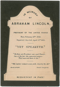 Lot #205 Abraham Lincoln - Image 1