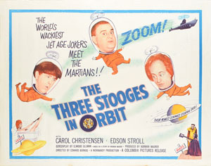 Lot #763  Three Stooges in Orbit - Image 1