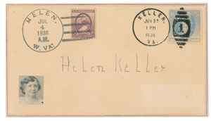 Lot #334 Helen Keller