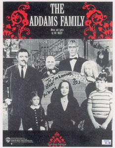 Lot #698 The Addams Family: Vic Mizzy - Image 1
