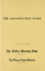 Lot #117 John F. Kennedy 'The Assassination Story' Publication