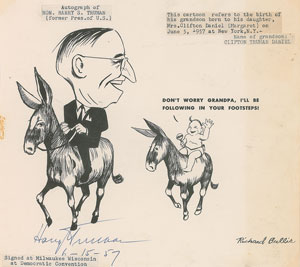 Lot #231 Harry S. Truman - Image 1
