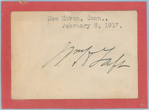 Lot #224 William H. Taft - Image 1