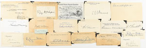 Lot #199 Herbert Hoover and Cabinet - Image 1