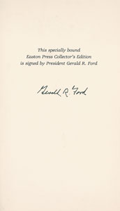 Lot #189 Gerald Ford - Image 1