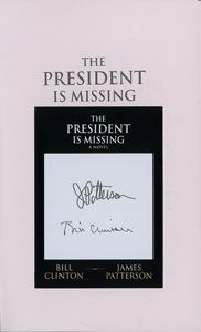 Lot #183 Bill Clinton and James Patterson