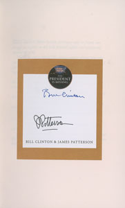 Lot #183 Bill Clinton and James Patterson - Image 2