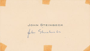 Lot #587 John Steinbeck