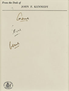 Lot #5 John F. Kennedy's Handwritten Notes - Image 2