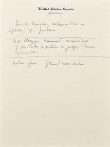 Lot #8 John F. Kennedy's Handwritten Notes on Vietnam - Image 8