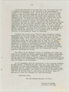 Lot #8 John F. Kennedy's Handwritten Notes on Vietnam - Image 13