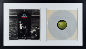 Lot #5034 John Lennon Signed Album Sleeve