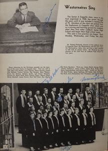 Lot #5292 Buddy Holly Signed Yearbook - Image 2