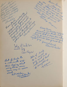 Lot #5292 Buddy Holly Signed Yearbook - Image 9