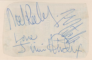 Lot #5092 Jimi Hendrix Experience Signatures - Image 2