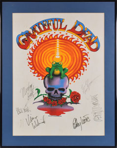 Lot #5141  Grateful Dead Signed Pelon
