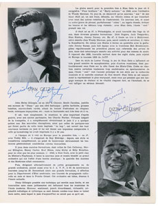 Lot #5196  Jazz Legends Signed Program - Image 3